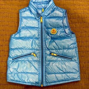 Moncler kid’s vest.